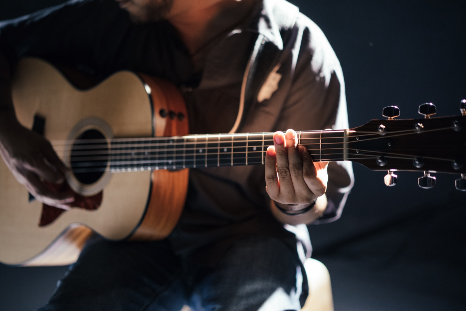 Guitarra eléctrica en detalle